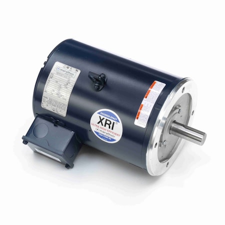 General Purpose Motor, 7.50 HP, 3 Ph, 60 Hz, 208-230/460 V, 3600 RPM, 184TC Frame, DP